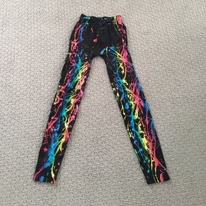 Size M/L Electric Yoga leggings